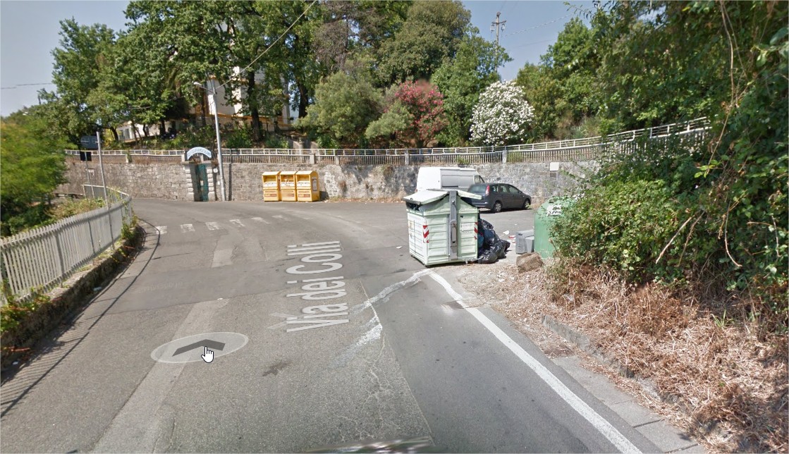 117 Via dei Colli - Google Maps - Google Chrome